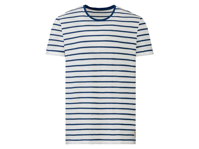 Pełny ekran: LIVERGY® T-shirt męski, krój dopasowany, z bawełną organiczną - zdjęcie 5