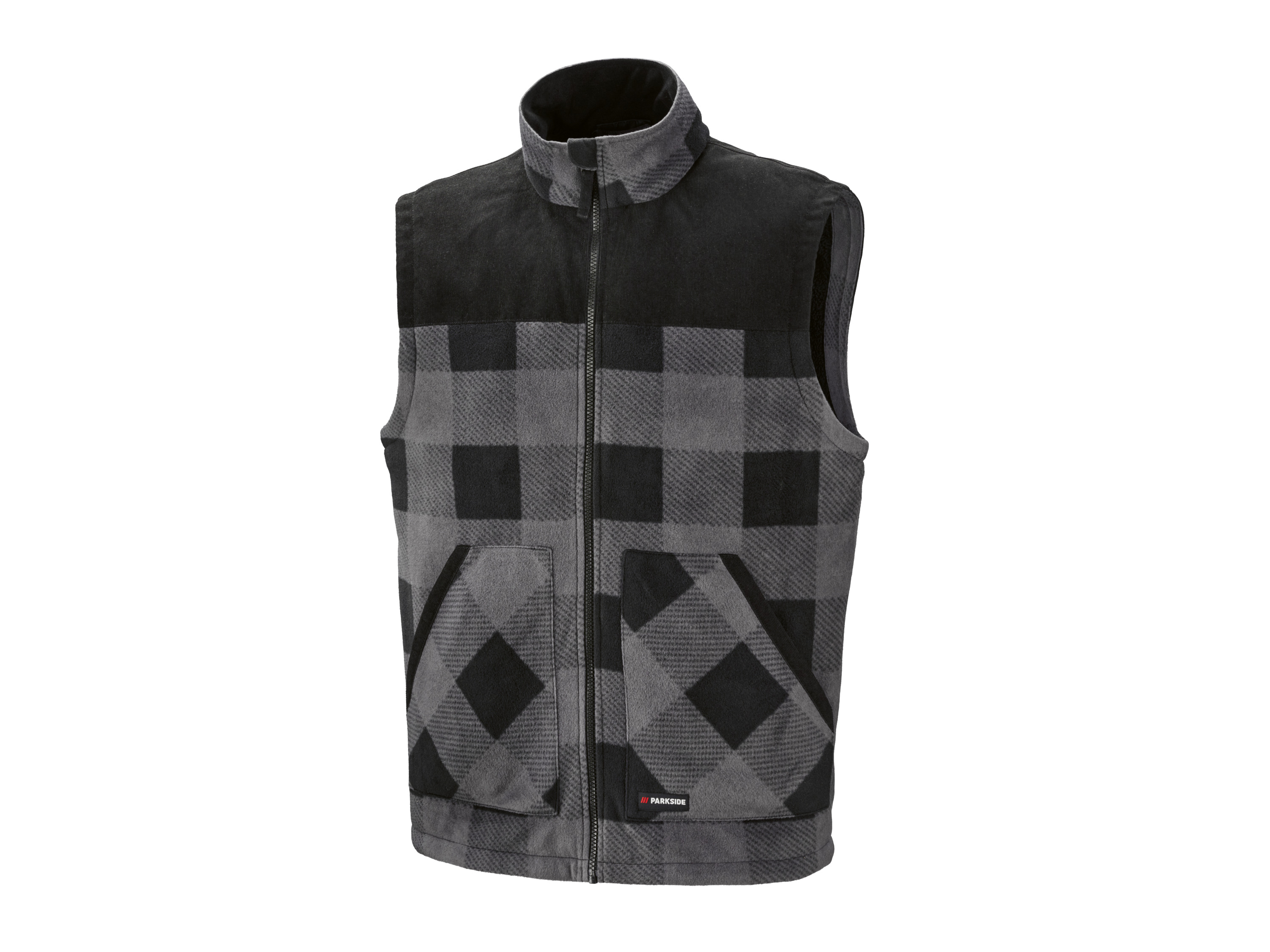 PARKSIDE® Kamizelka polarowa męska (Szary, XXL (60/62))