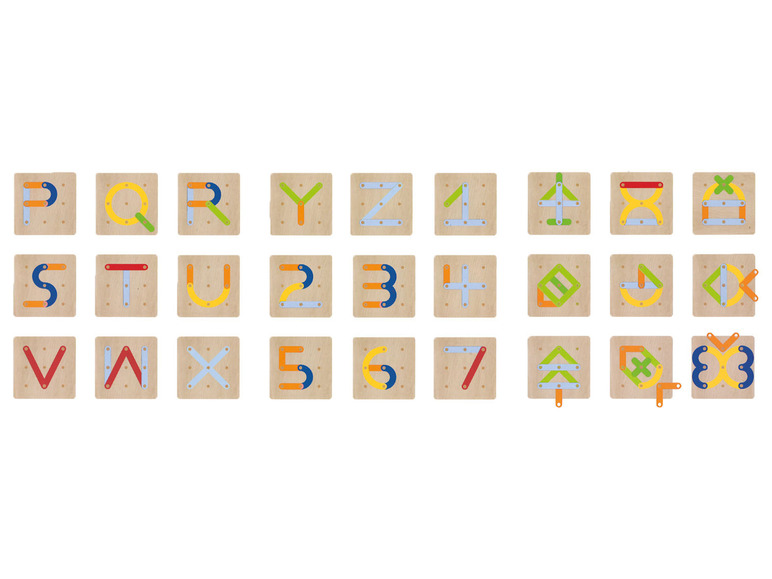 Pełny ekran: Playtive Puzzle drewniane lub Tablica geometryczna - zdjęcie 15