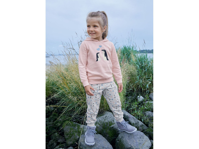 Pełny ekran: lupilu Dres dla małych dziewczynek, 2-częściowy, z bawełną - zdjęcie 12