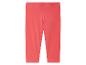 Różowe legginsy dla dziecka.