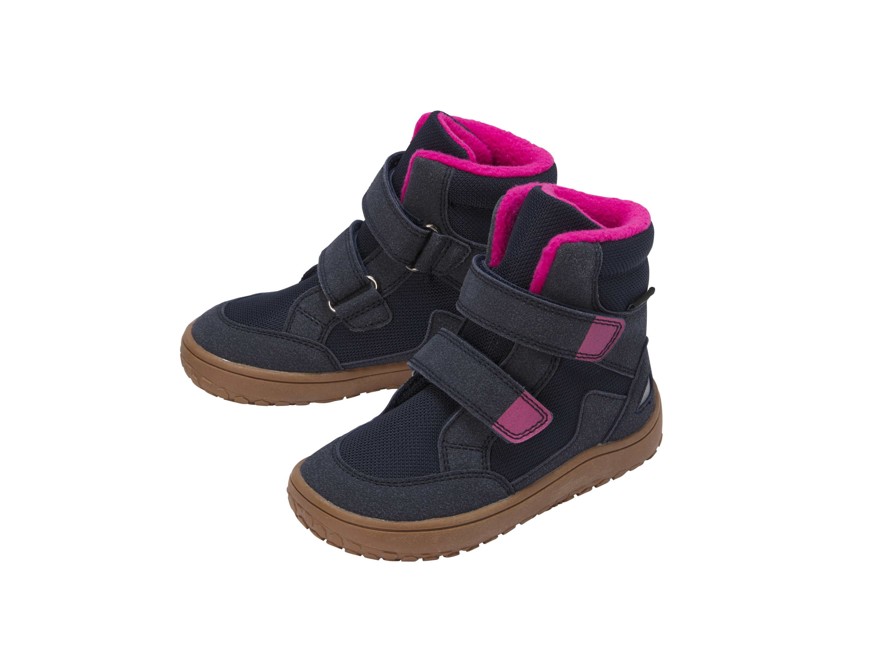 LUPILU® Ocieplane buty barefoot dziecięce (Granatowy/różowy, 30)