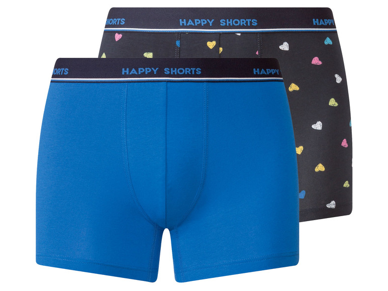 Pełny ekran: Happy Shorts Bokserki męskie z dżerseju, 2 pary - zdjęcie 8