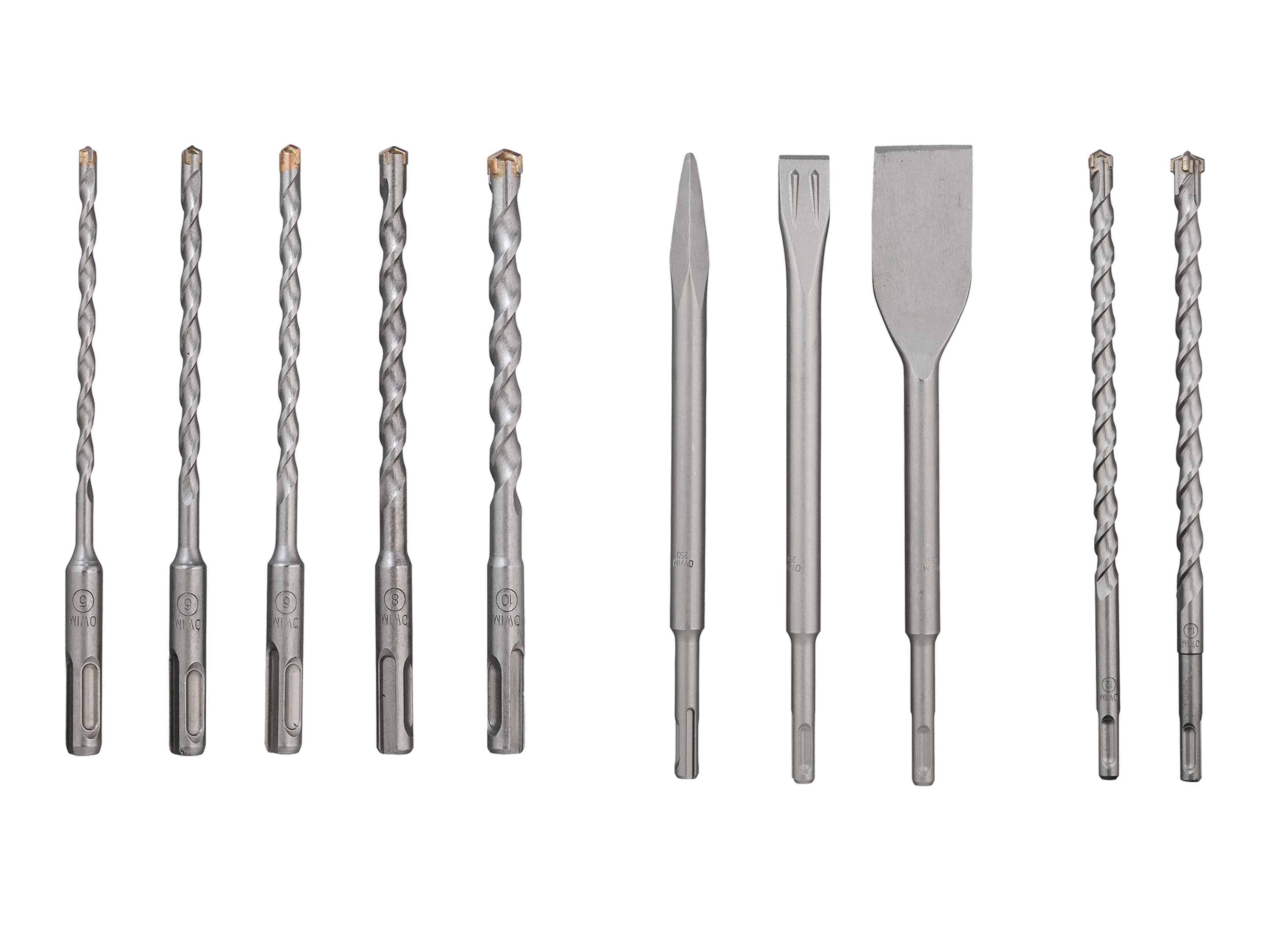 PARKSIDE PERFORMANCE® Zestaw wierteł SDS-Plus lub dłut udarowych