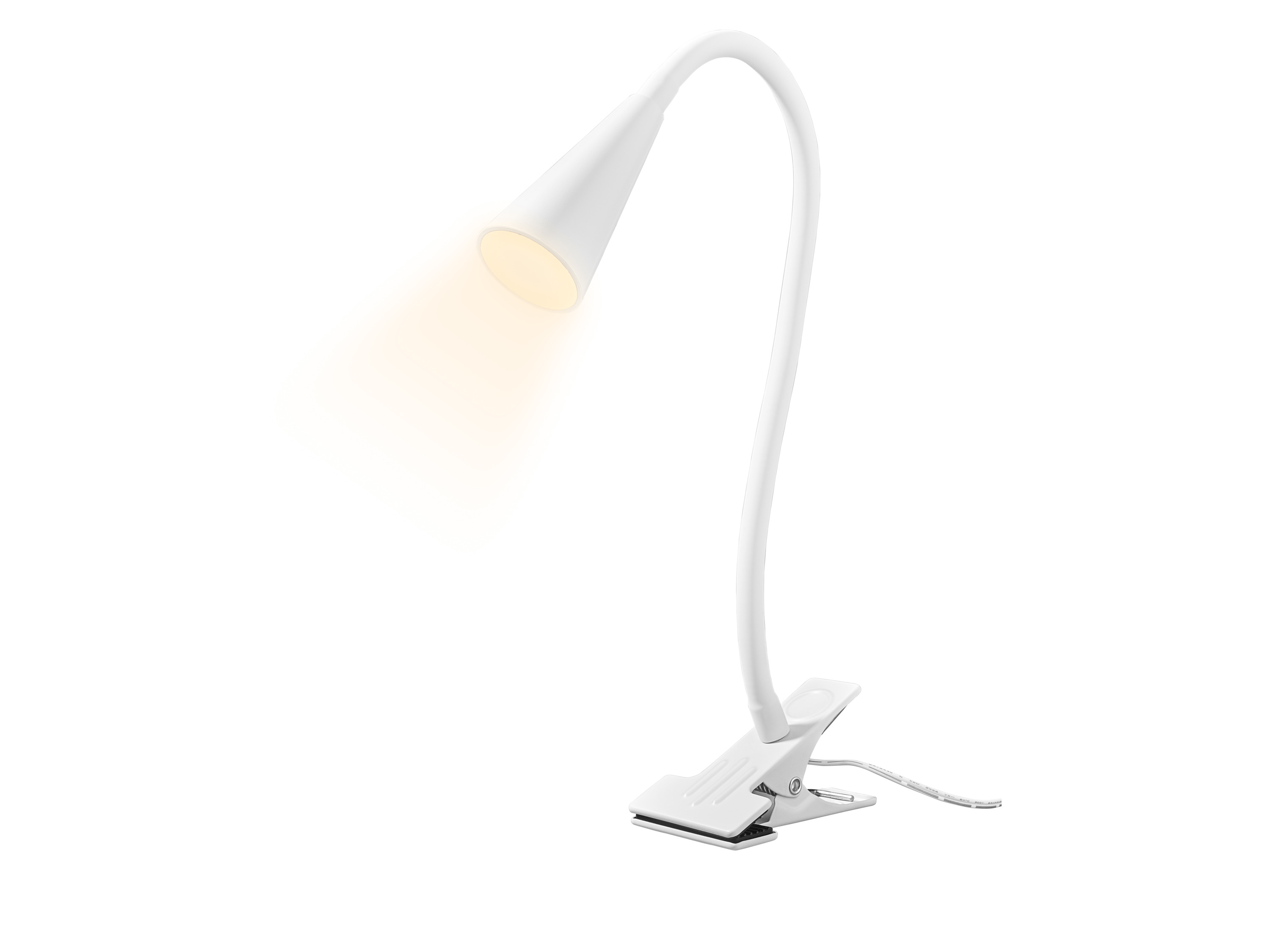 LIVARNO® Lampka LED z mocowaniem, 3,5 W (Przypinane reflektory LED, biała)