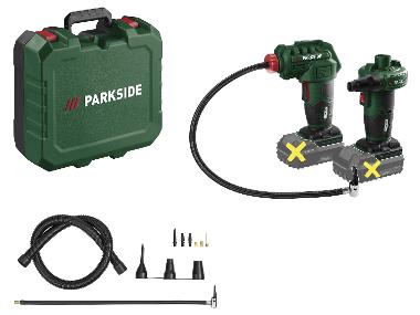 PARKSIDE® Akumulatorowa pompka 20 V PALP 20-Li C3 + akumulatorowy kompresor 20 V PAK 20-Li C3 (bez akumulatora i ładowarki)