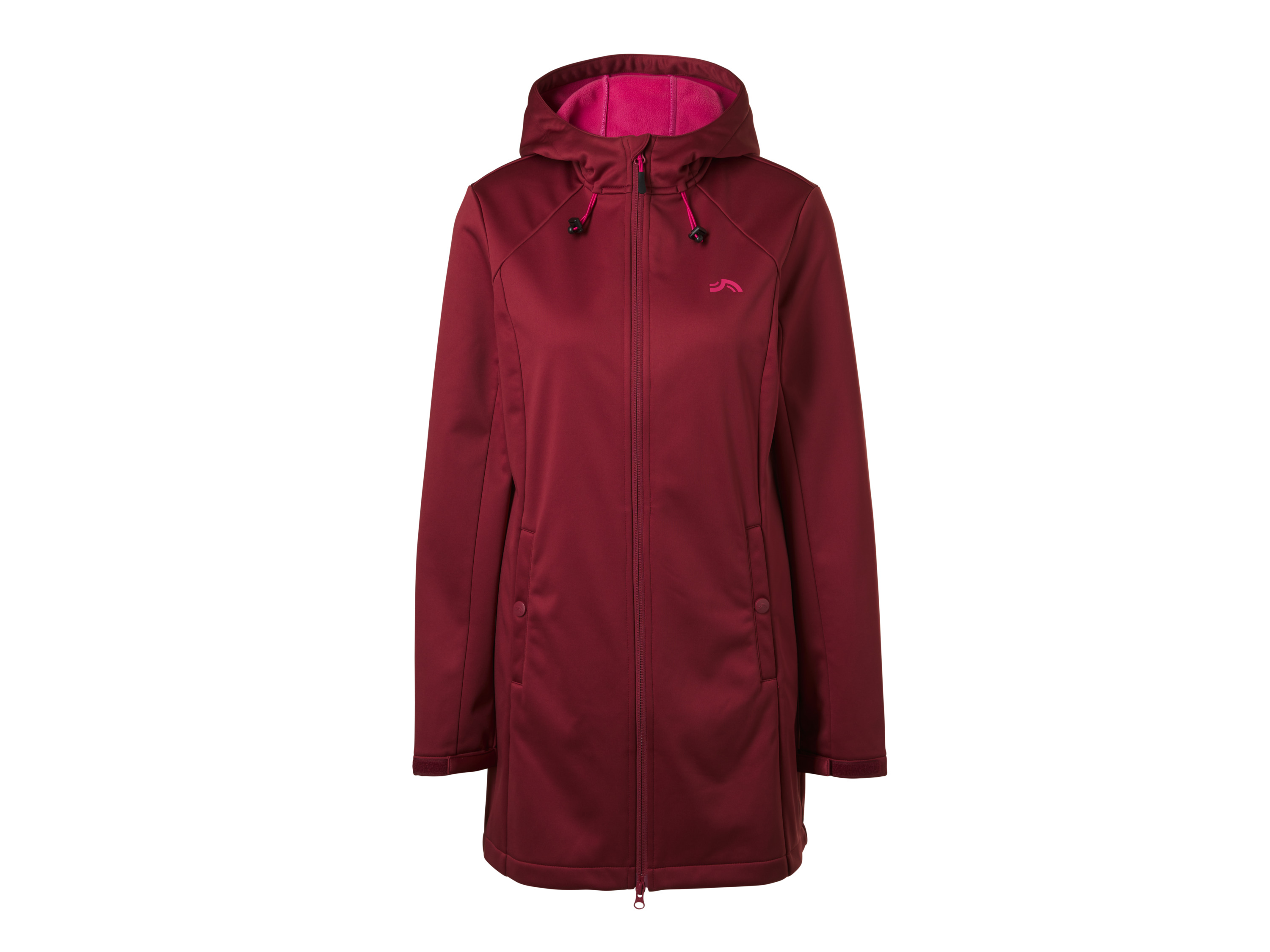 CRIVIT Płaszcz softshell outdoor damski (Czerwony, S(36/38))