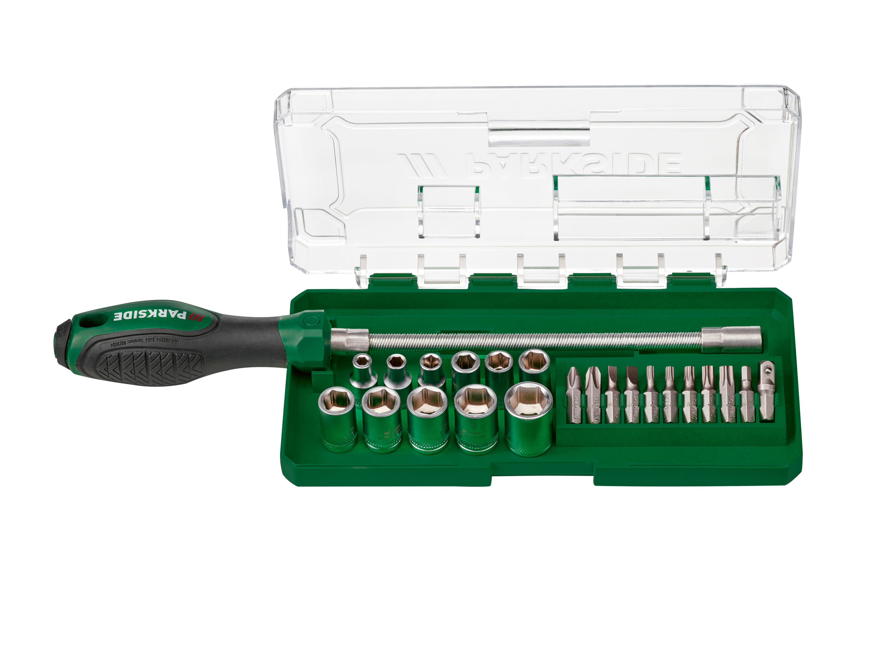 PARKSIDE® Zestaw śrubokrętów, 23 lub 24 elementy (Wałek giętki)