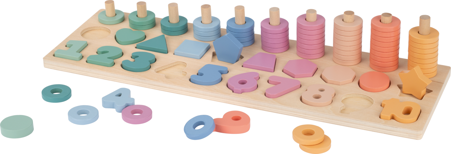 LUPILU® Drewniane zabawki Montessori (Gra logiczna)