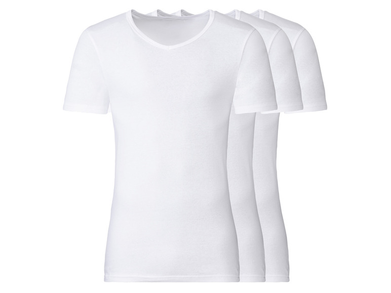 Pełny ekran: LIVERGY® T-shirty męskie bawełniane, 3 sztuki - zdjęcie 6