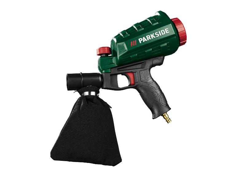 Pistolet do piaskowania PARKSIDE z workiem na ścierniwo
