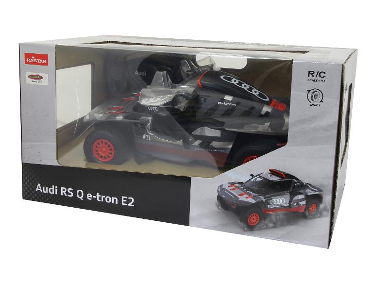 Opakowanie samochodu Audi RS Q e-tron E2 z funkcją driftu RC.