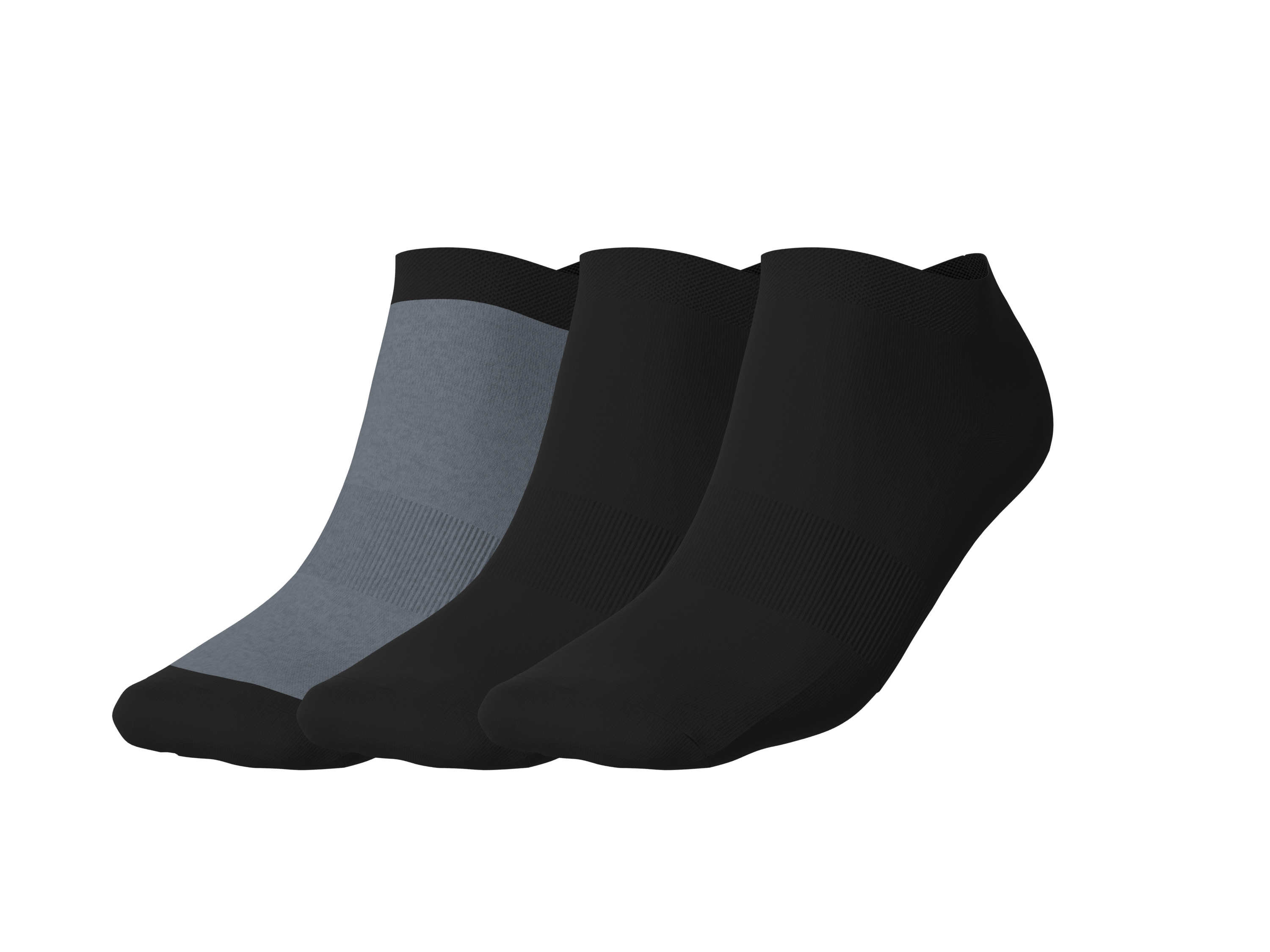 CRIVIT Skarpetki stopki damskie z biobawełną, 3 pary 
