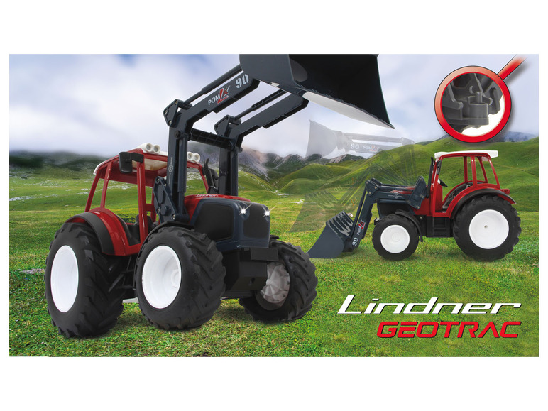 Pełny ekran: JAMARA Traktor Lindner Geotrac, z ładowarką czołową, 1:16, 2,4 GHz - zdjęcie 15