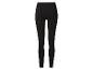 Proste czarne legginsy damskie