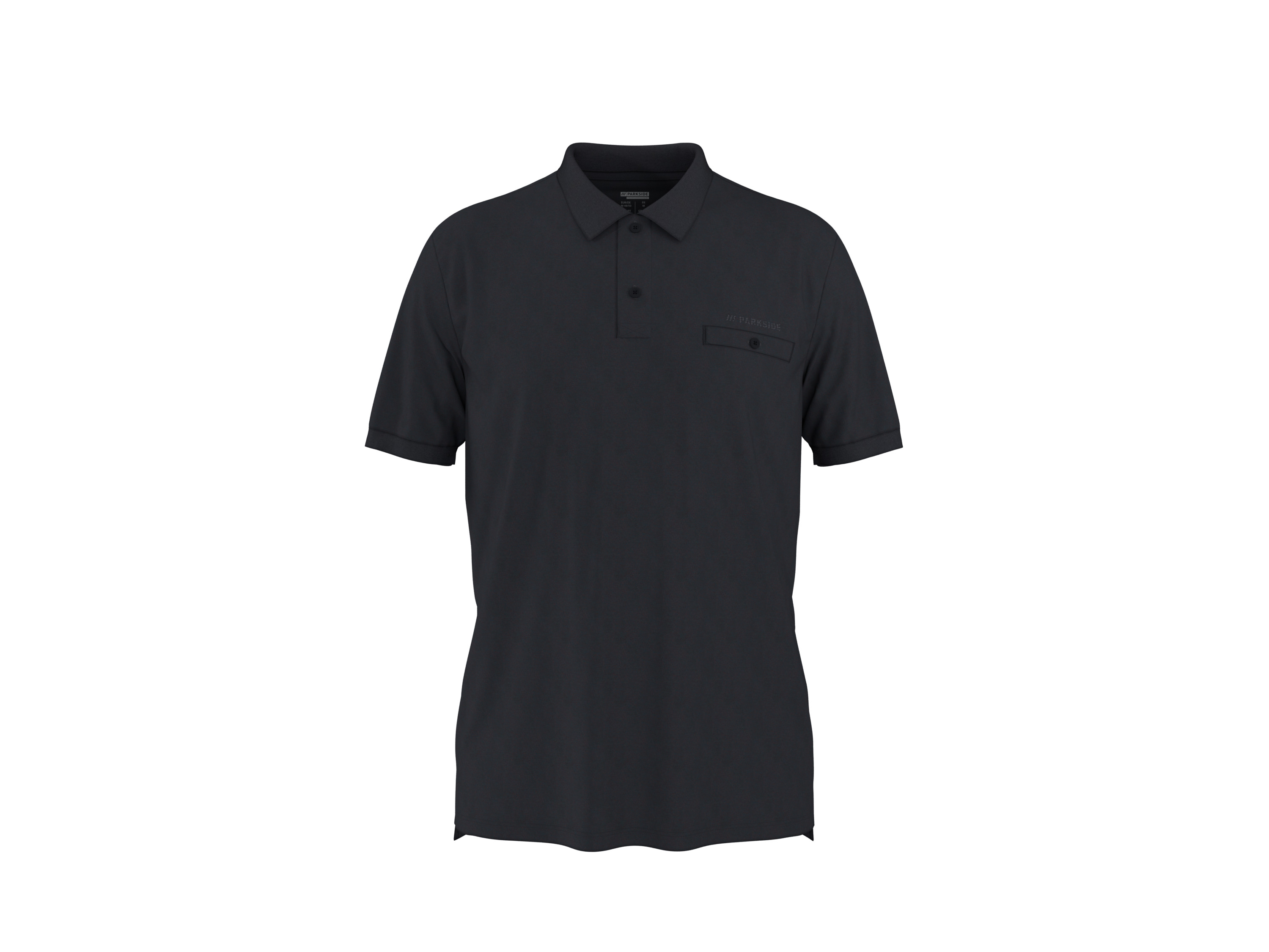 PARKSIDE PERFORMANCE® Koszulka polo funkcyjna męska (Czarny, M (48/50))