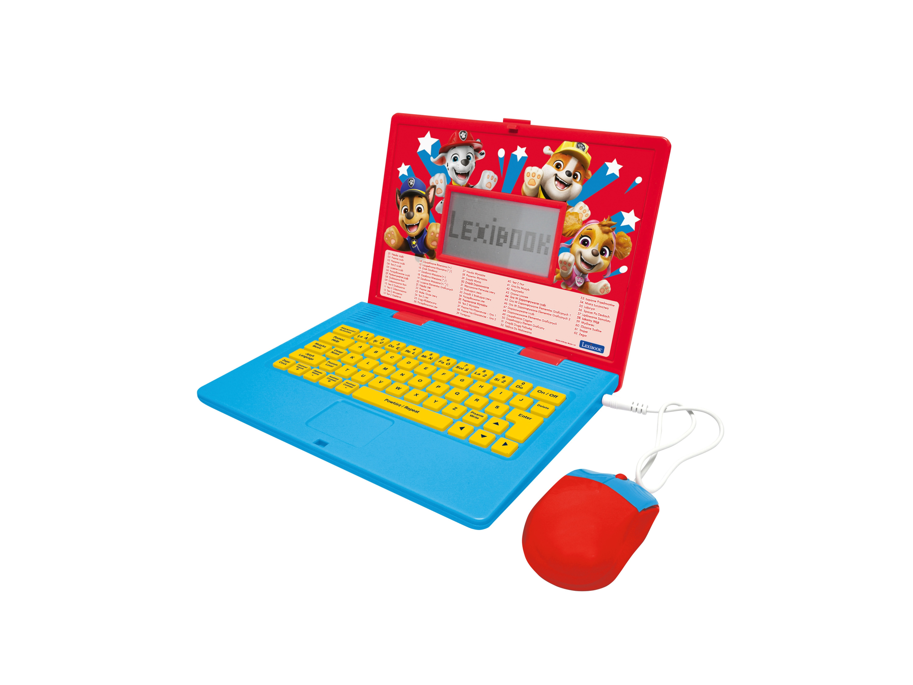 LEXIBOOK Laptop dziecięcy, dwujęzyczny (PAW Patrol)