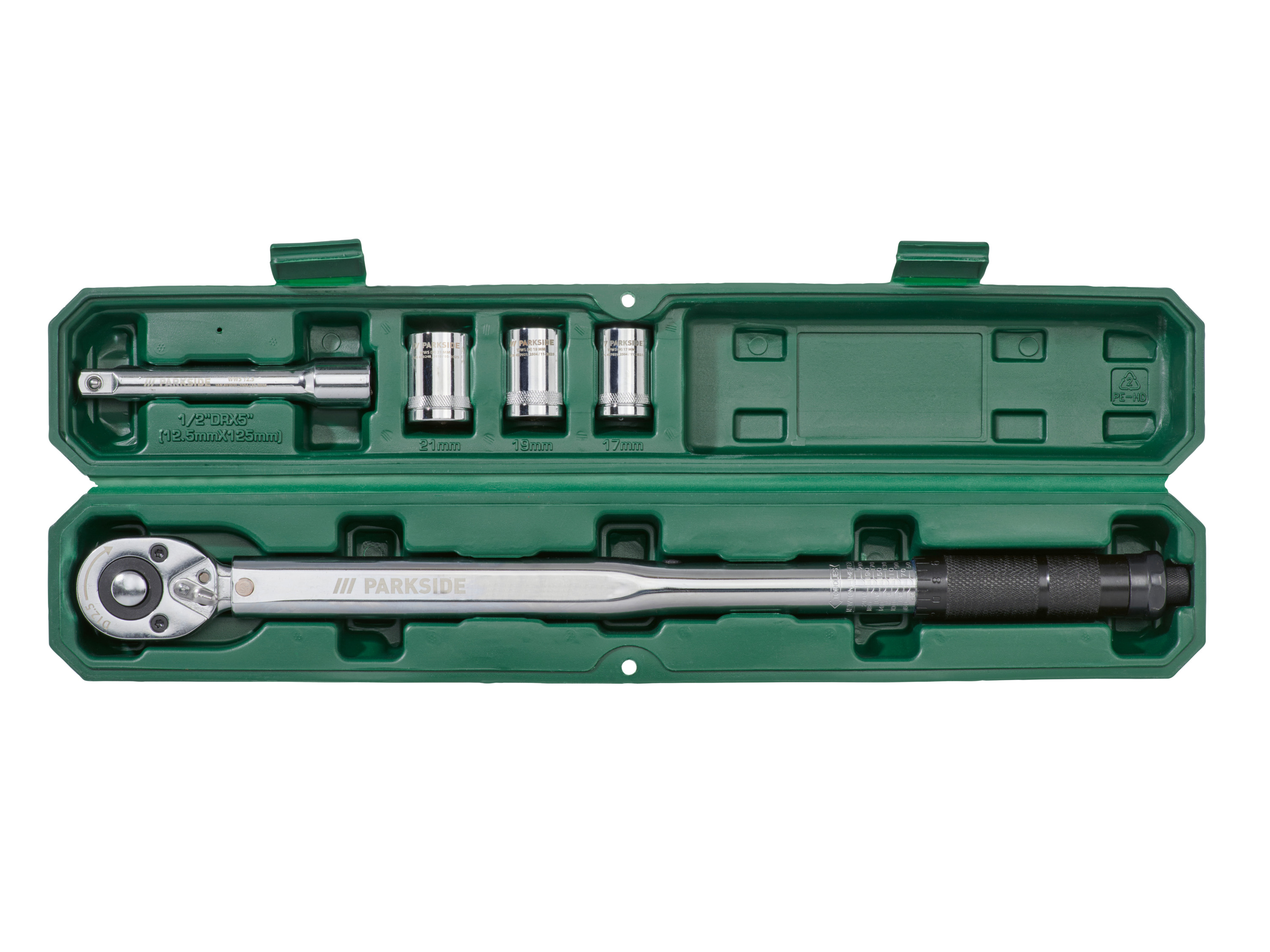 PARKSIDE® Zestaw klucza dynamometrycznego, 5-elementowy