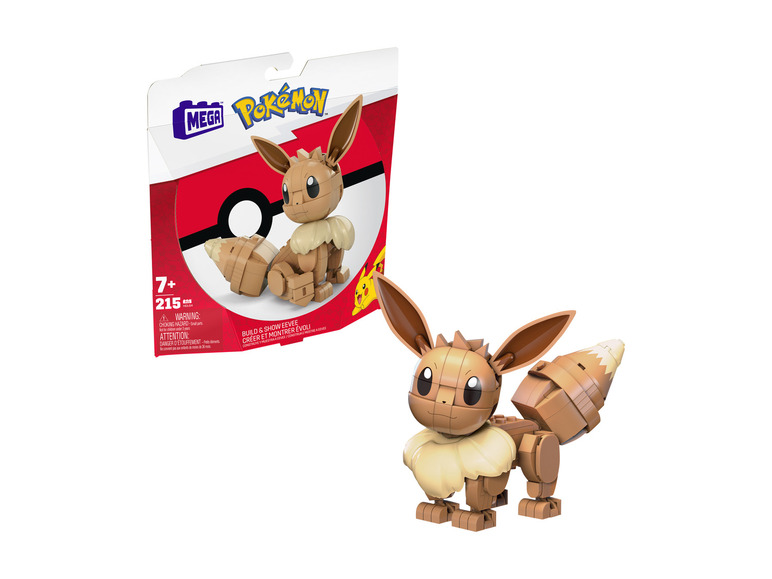 Zestaw konstrukcyjny Pokémon Eevee od Mega Construx.
