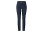 Ciemnoniebieskie jeansy skinny z wysokim stanem