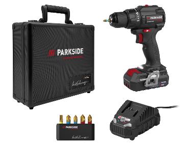 PARKSIDE PERFORMANCE® Zestaw w walizce - Akumulatorowa wiertarkowkrętarka, 20 V (z akumulatorem i ładowarką), edycja limitowana