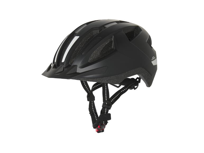 Kask rower z tylną lampką