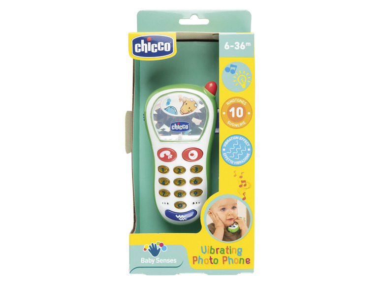 Pełny ekran: Chicco Telefon dla niemowląt, z 10 dźwiękami dzwonka - zdjęcie 1