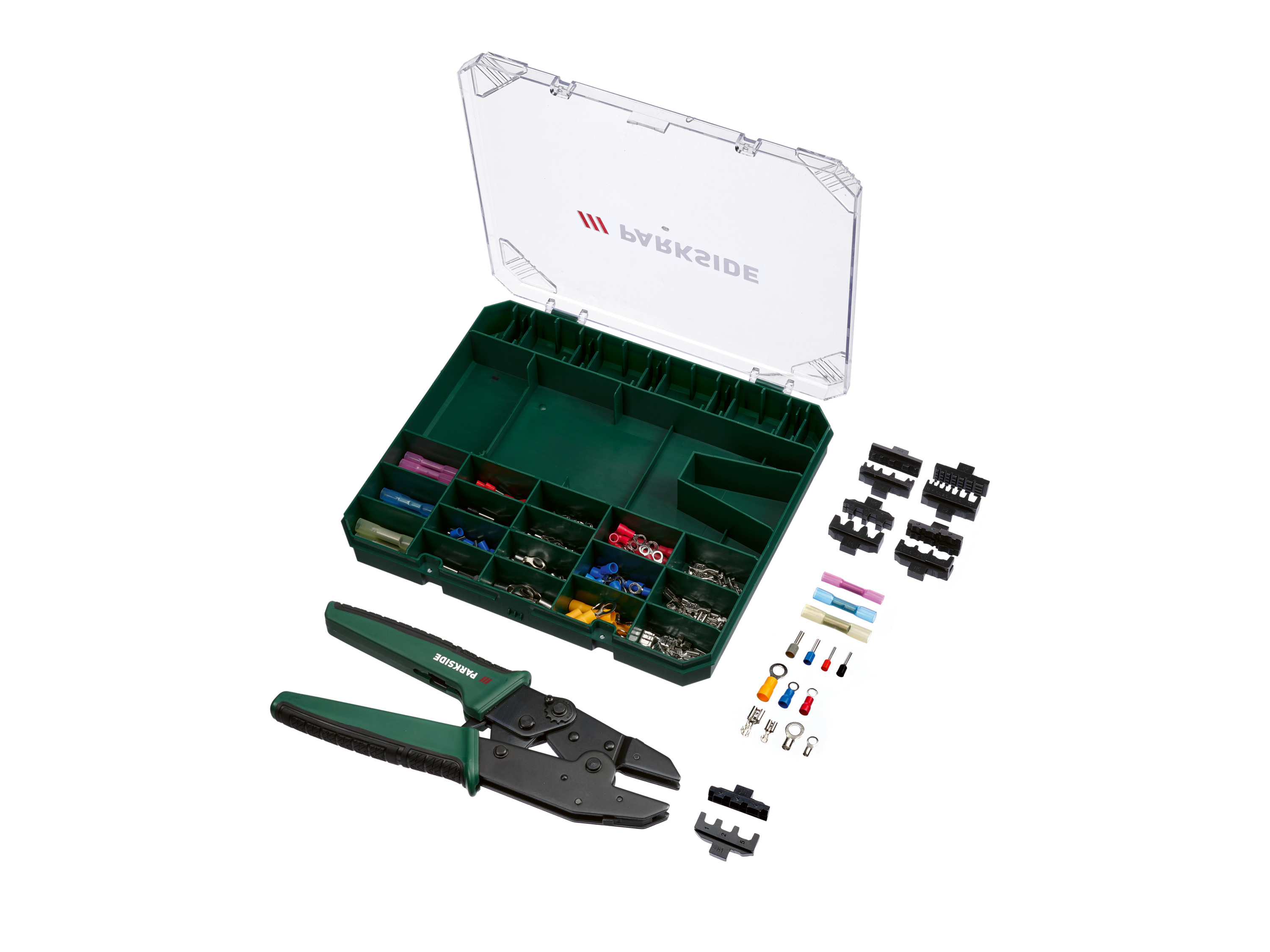 PARKSIDE® Zestaw szczypiec do zaciskania 5 w 1 PCZS 181 B1, 181-częściowy