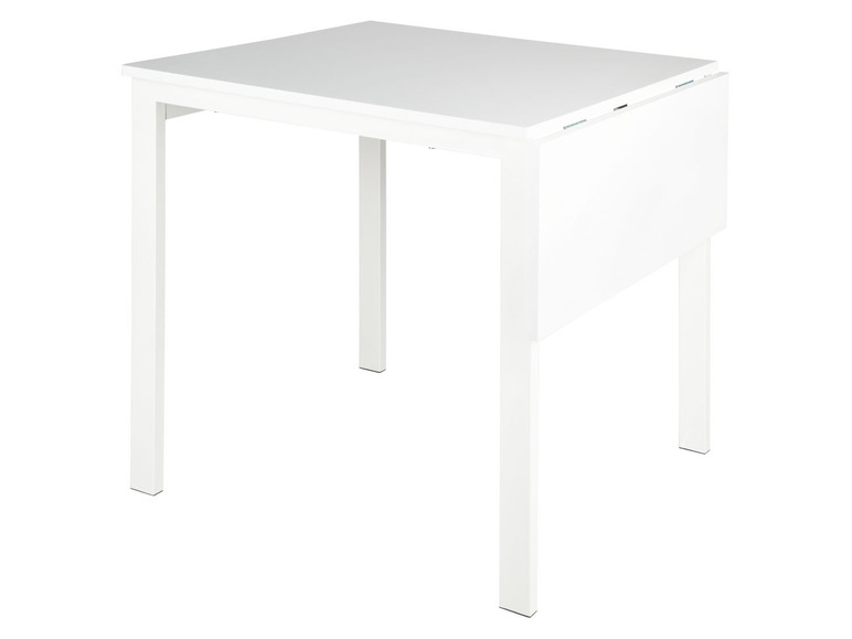 Pełny ekran: LIVARNO HOME Stół ze składanym blatem, biały - zdjęcie 2
