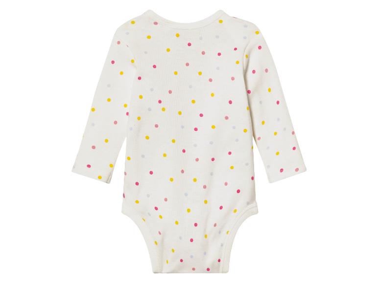Body niemowlęce z czystej bawełny organicznej, 3 sztuki; Body niemowlęce z czystej bawełny organicznej, 3 sztuki