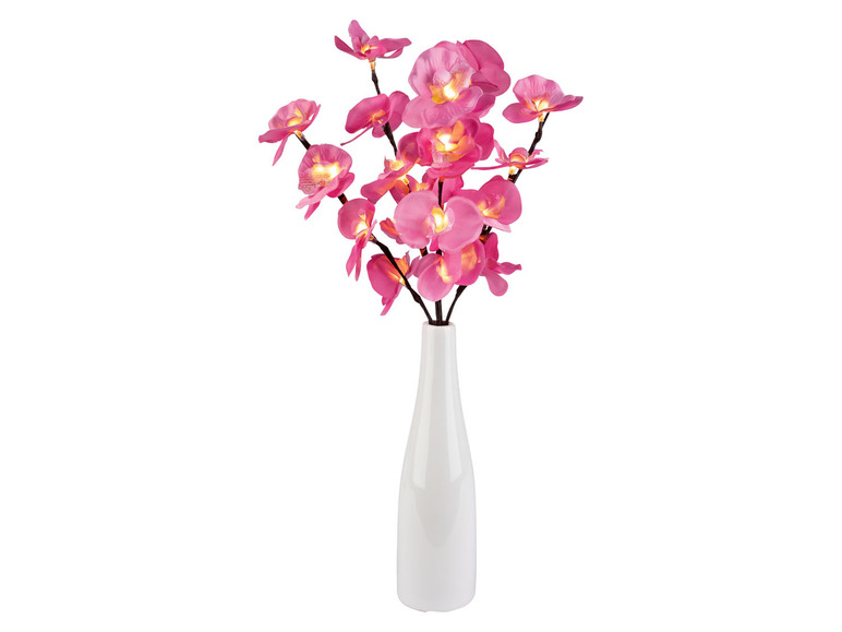 Pełny ekran: Livarno Home Ozdobny wazon z kwiatami, z diodami LED, 1 sztuka - zdjęcie 2