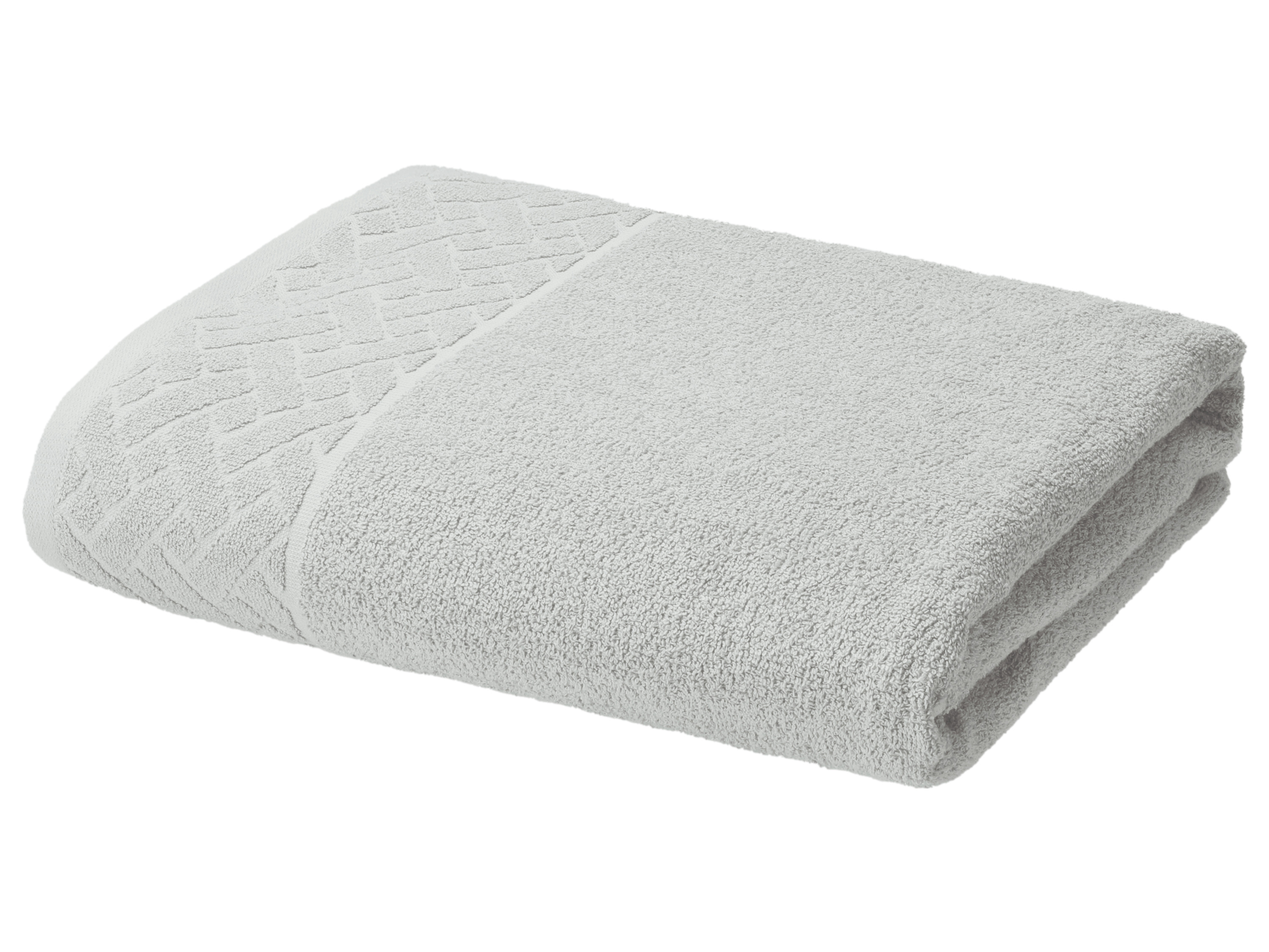 LIVARNO® Ręcznik kąpielowy frotte, 100 x 150 cm (Szary)