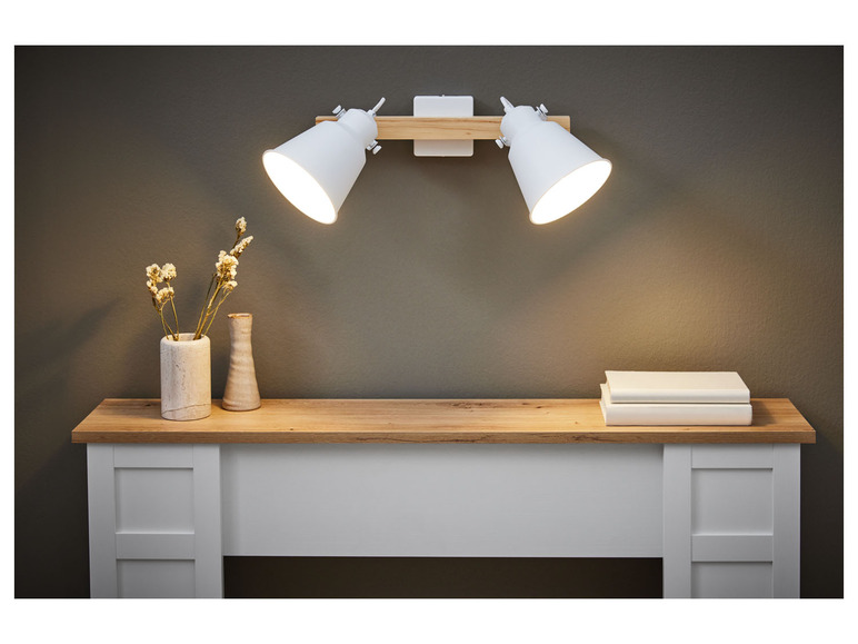 Pełny ekran: LIVARNO home Lampa sufitowa LED w stylu vintage - zdjęcie 3