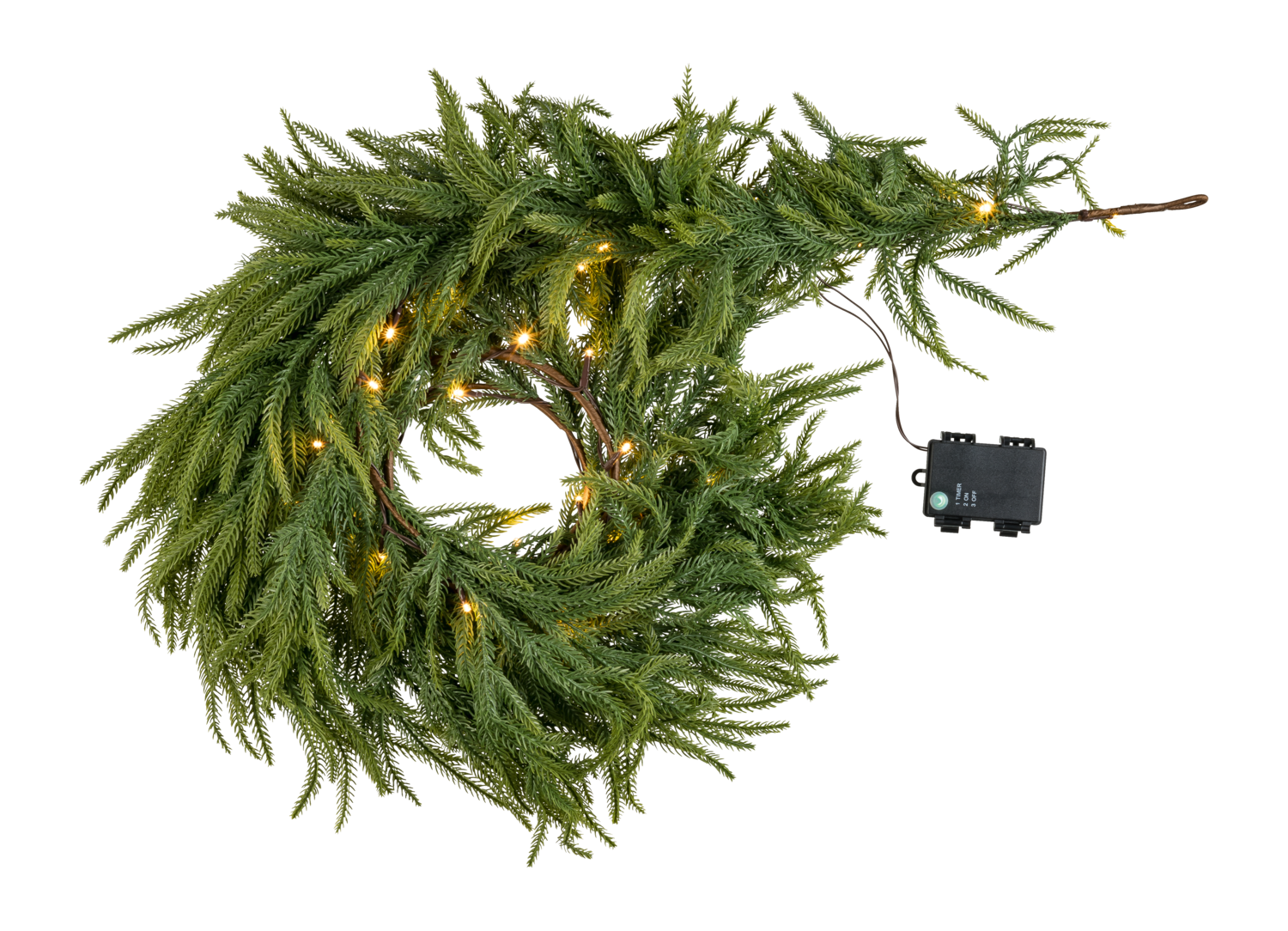 LIVARNO® Girlanda jodłowa LED \ Girlanda cedrowa LED (Girlanda z cedru)