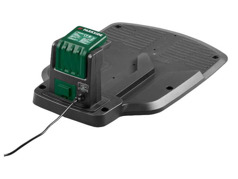 Zestaw Akumulatorowy robot koszący smart, 20 V z akumulatorem, stacją ładującą i garażem