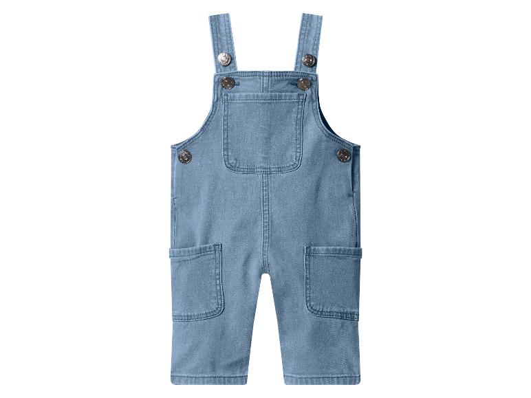 Ogrodniczki jeansowe niemowlęce