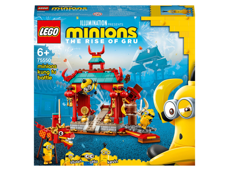 Pełny ekran: LEGO® Minions 75550 Minionki i walka kung-fu - zdjęcie 1