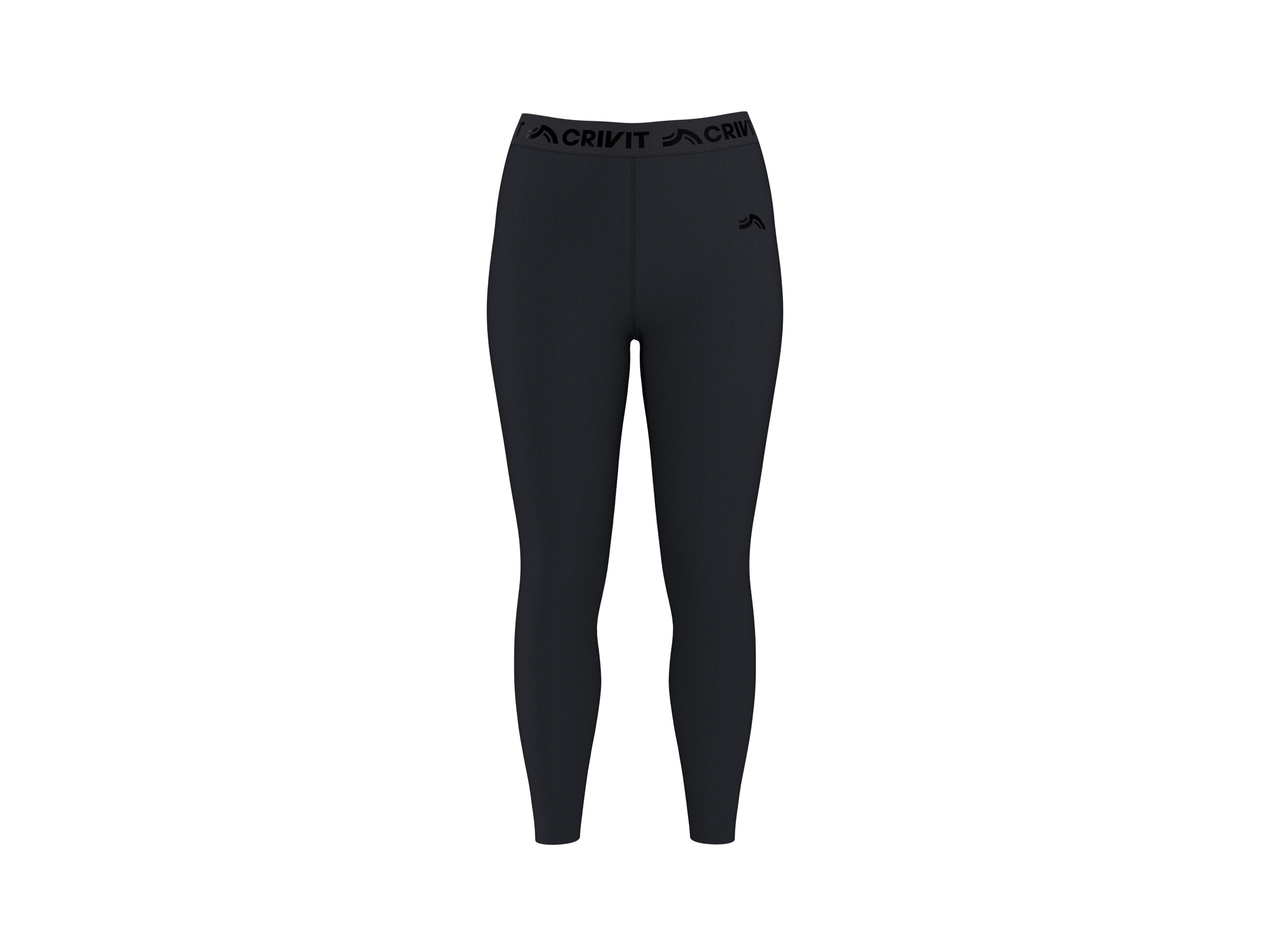 CRIVIT Legginsy funkcyjne damskie (Czarny, M(40/42))