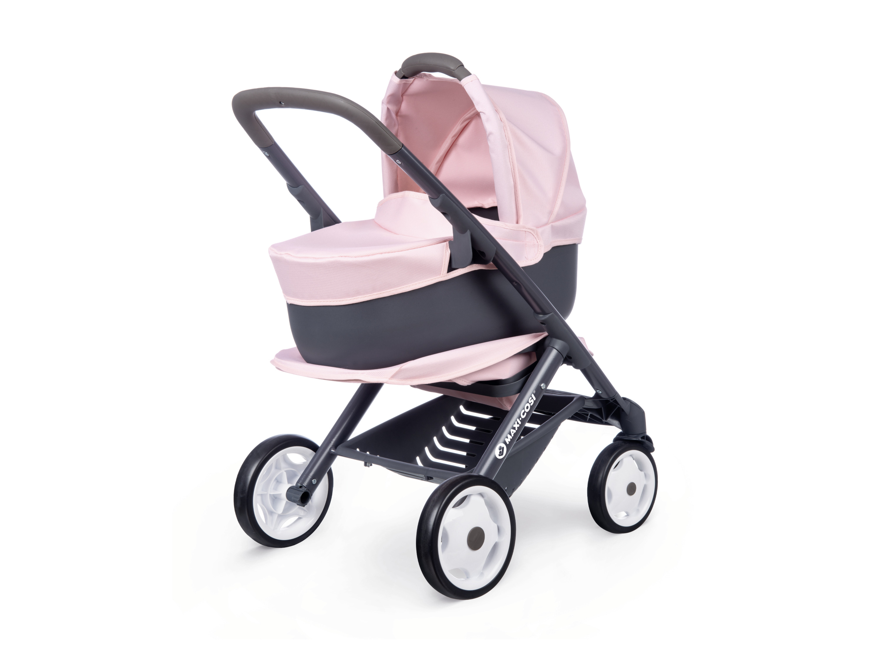 SMOBY Wózek dla lalek 3w1 Maxi-Cosi (Różowy)