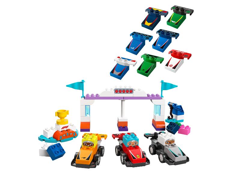Zestaw klocków LEGO® 10445 Samochody wyścigowe i kierowcy zespołu F1® V29