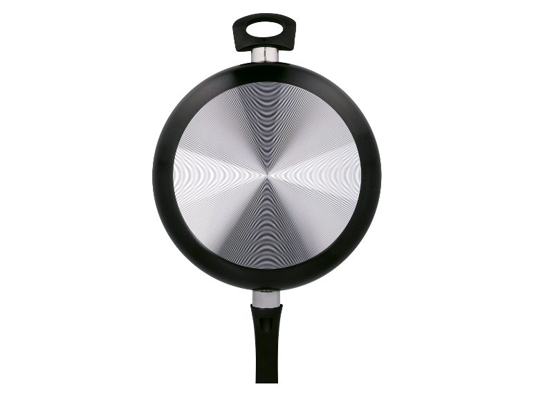 Patelnia aluminiowa ze szklaną pokrywką, Ø 28 cm