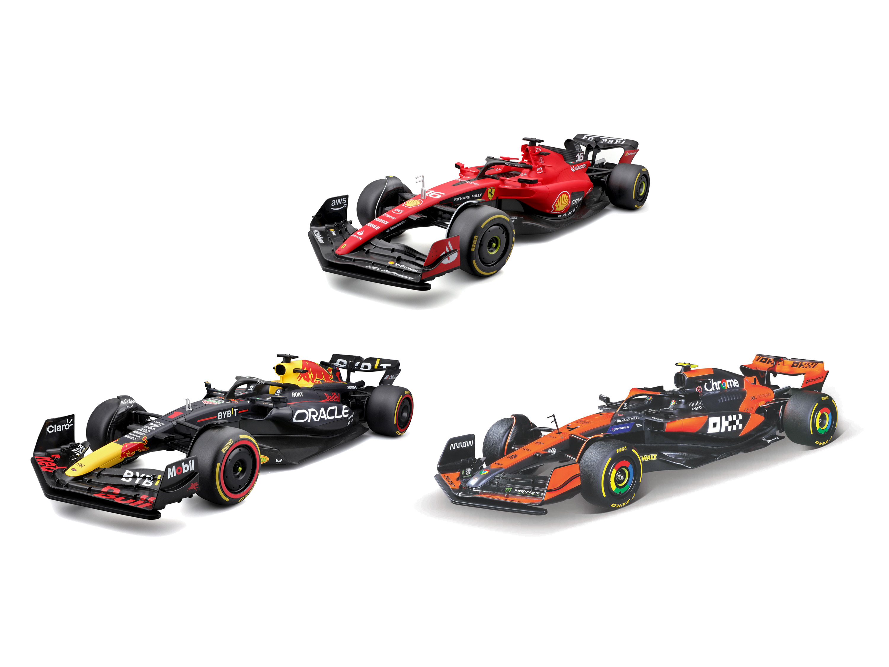 MAISTO TECH RC Zdalnie sterowany model bolidu Formuły 1 Ferrari SF-23, skala 1:10