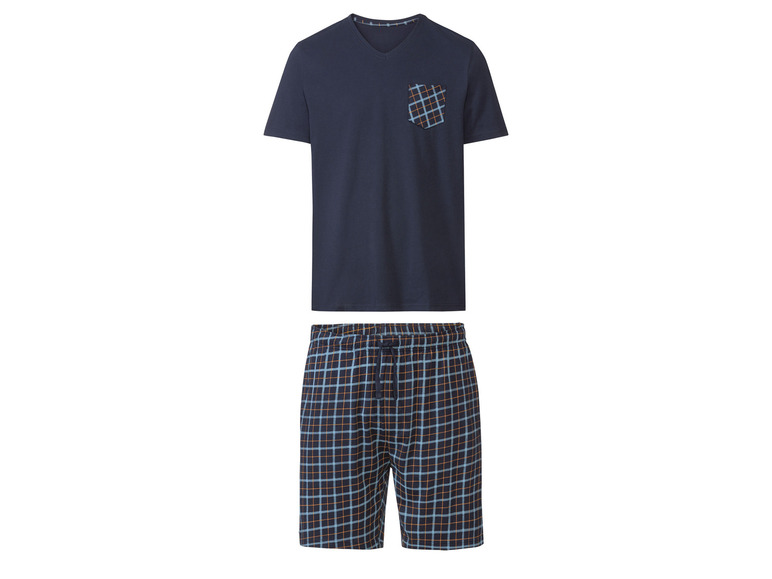 Pełny ekran: LIVERGY® Piżama męska z bawełną (t-shirt + szorty) - zdjęcie 8