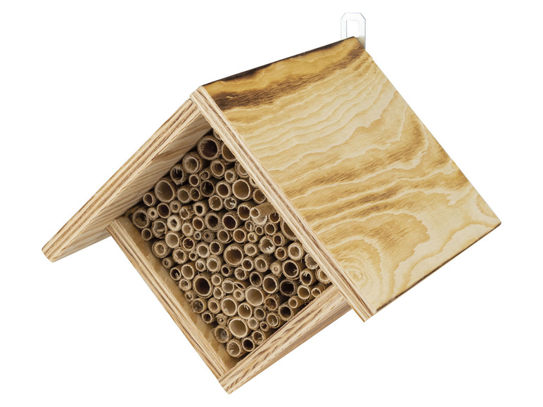 Pełny ekran: dobar Domek dla dzikich pszczół i owadów, z drewna - zdjęcie 6
