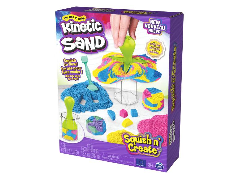 Piasek kinetyczny Zestaw „Squish N' Create”