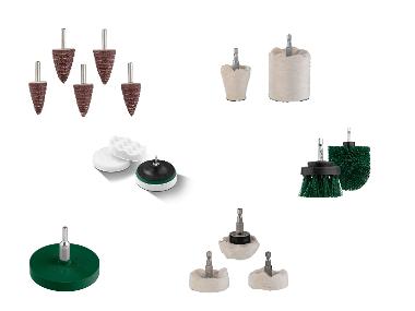 PARKSIDE® Akcesoria do szlifowania lub polerowania, uchwyt Ø 6,3 mm