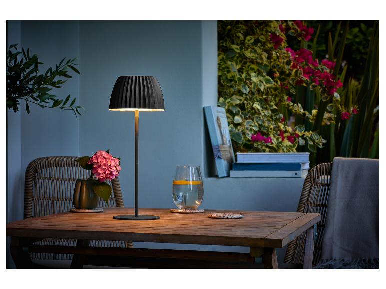 Akumulatorowa lampa stołowa LED, wys. 38 cm