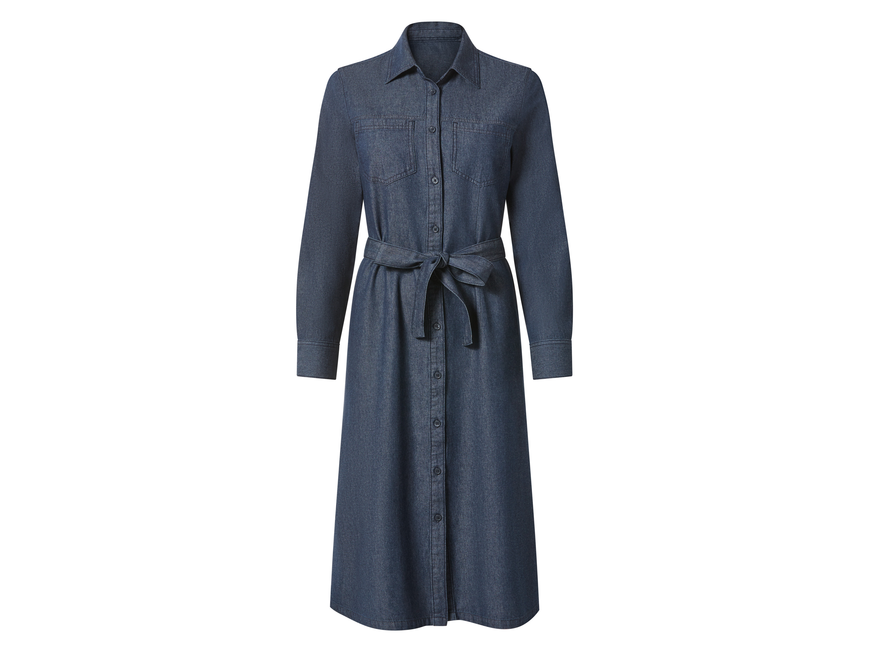 esmara® Sukienka jeansowa damska z bawełny 