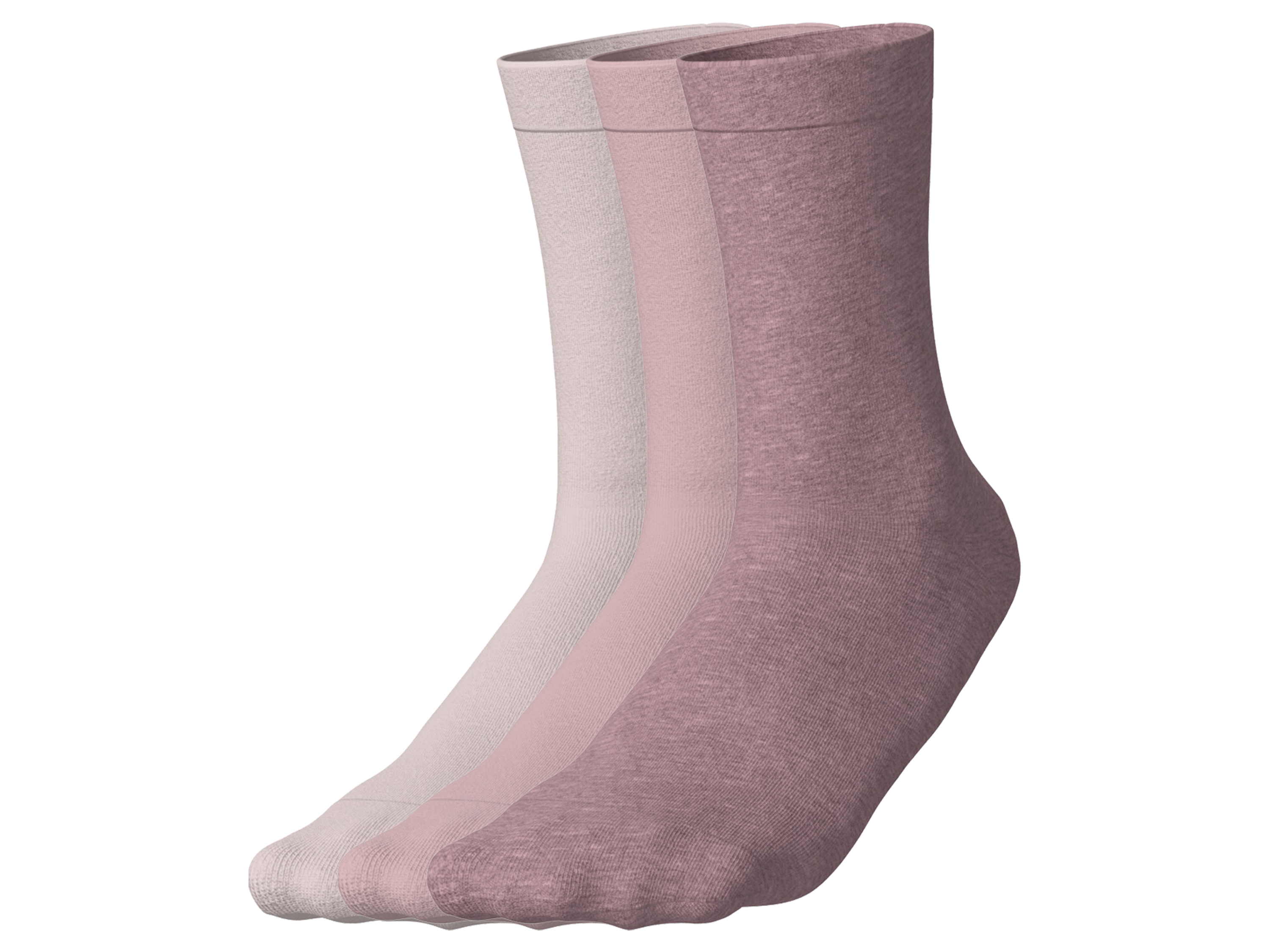 esmara® Skarpetki damskie z biobawełną, 3 pary 