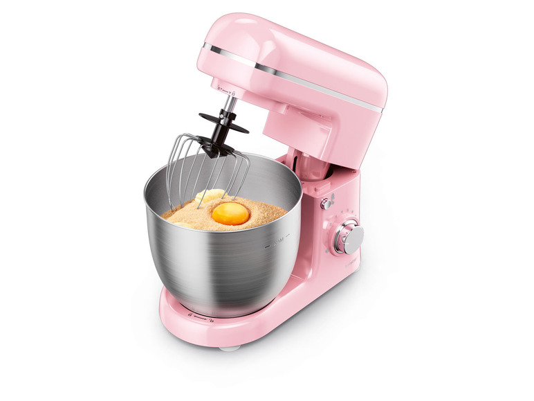Robot kuchenny planetarny SKM 600 C2, 600 W, różowy